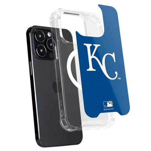 MLB Kansas City Royals - Solid Distressed iPhone 16 Pro MagSafe Case